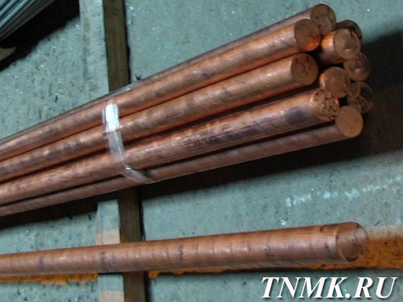 Пруток бронзовый 100 мм БрКМц 3-1 купить в Иркутске